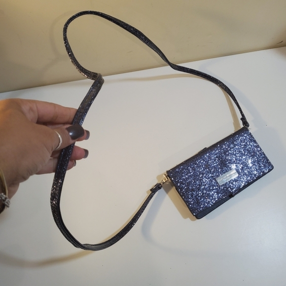 ADRIENNE VITTADINI glitter wallet with strap - Picture 3 of 11
